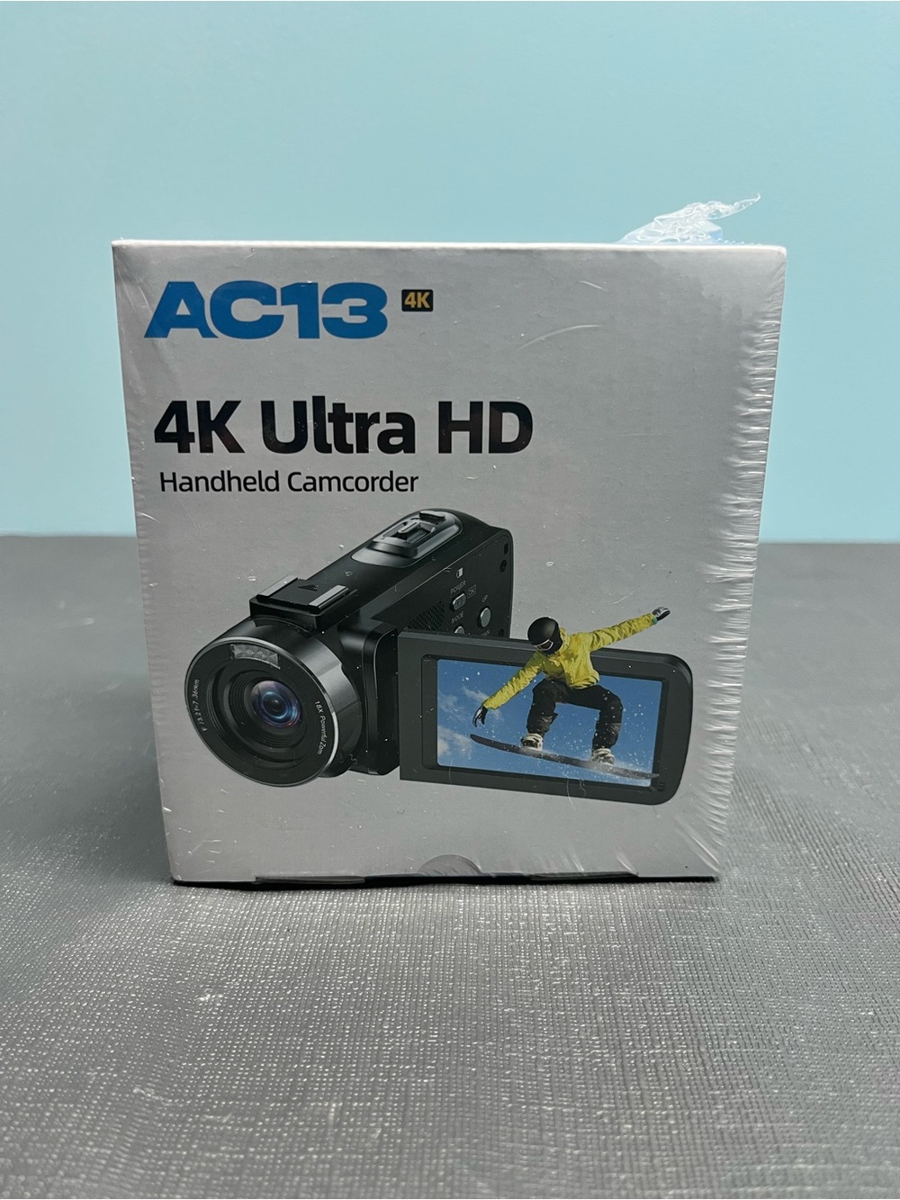 4K Ultra HD Handheld Camcorder - Black
